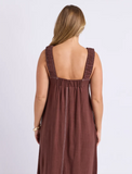 Foxwood Sage Dress - Chocolate