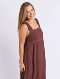 Foxwood Sage Dress - Chocolate