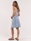 Foxwood Florence Skirt - Pale Blue Wash