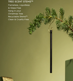 GLASSHOUSE FRAGRANCES x10 Winter Wonderland Tree Scent Stems