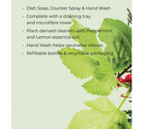 Kitchen Trio Gift Set 900mL - White Tea & Wild Mint
