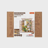 Robotime DIY Bookends Kit - Secret Bloomy Nook