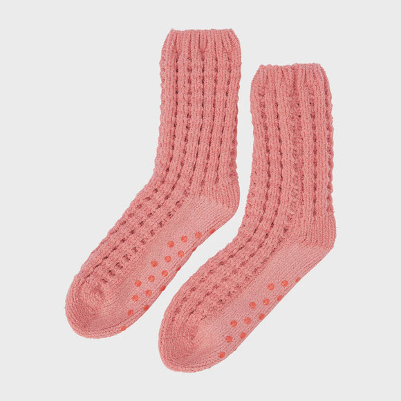 Socks - Chenille Room Melon