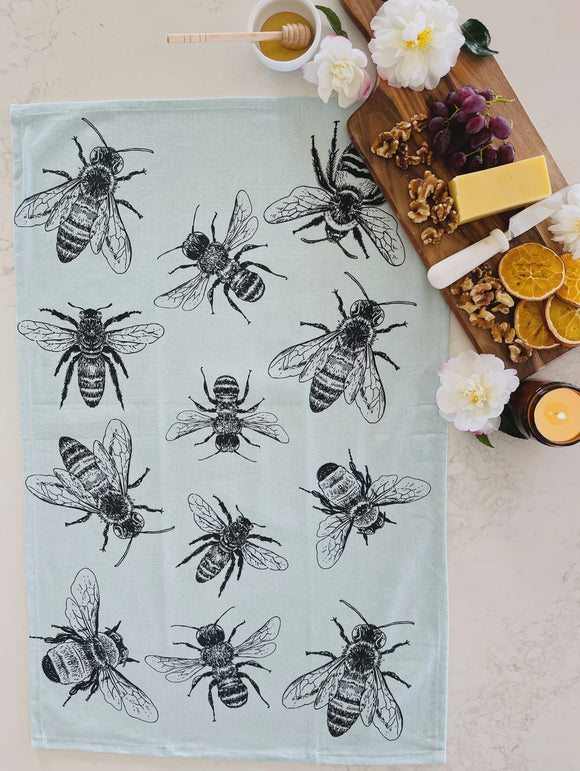 Tea Towel - Sketch Bee