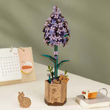 Robotime Wooden Bloom - Lilac