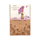 Robotime Wooden Bloom - Purple Moth Orchid