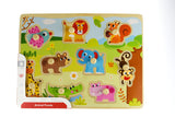 Peg Puzzle - Animals