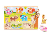 Peg Puzzle - Animals