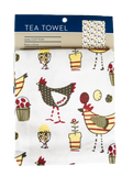 Tea Towel - Chickens