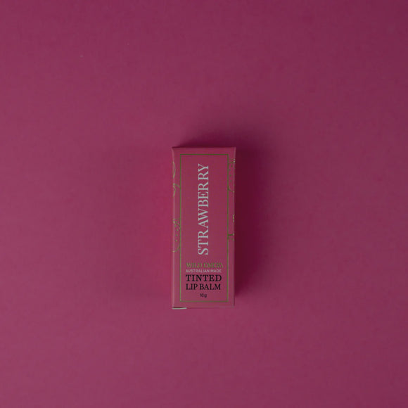 Natural Tinted Lip Balm - Strawberry