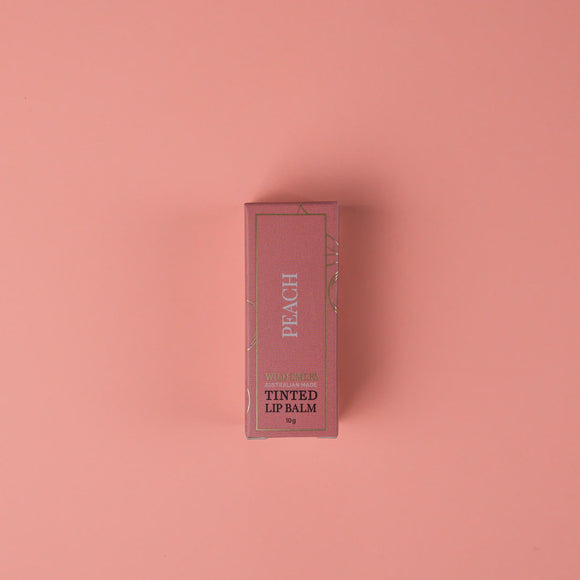 Natural Tinted Lip Balm - Peach