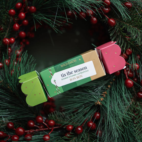 Tis The Season Shower Steamer & Mini Lip Balm Bon Bon