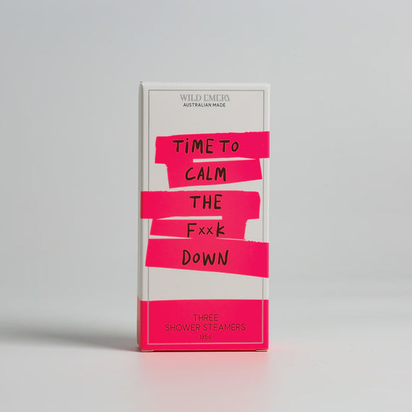Shower Steamer - Time To Calm The F**k Down 3 Pack