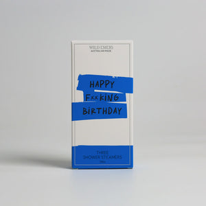 Shower Steamer - Happy F**king Birthday 3 Pack