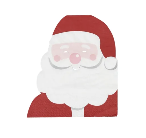 Napkin 20 Pack - Santa