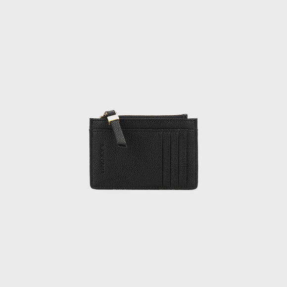Black Caviar Designs - Ines Card Holder/ Coin Purse Black