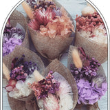Mini Boho Dried Flower Bouquets - Assorted Colours