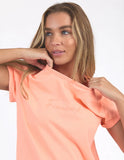 Foxwood Signature Tee - Neon Peach