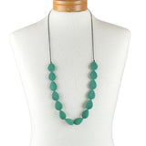 Teardrop Necklace - Green