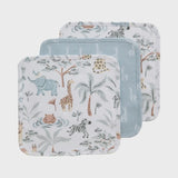 Wash Cloths 3pk - Wild Safari