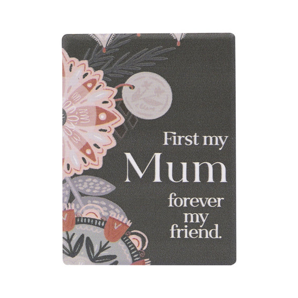 Amber Garden Ceramic Magnet - Mum