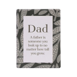 Amber Garden Ceramic Magnet - Dad