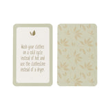 Affirmation Cards - A Month of Going Green