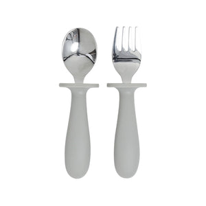 Baby Elephant Silicone Cutlery Set