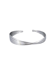 Bracelet - Twist Cuff Silver