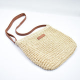 Boho Woven Bag - Sand