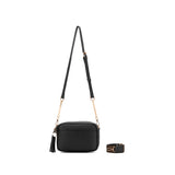 Black Caviar Indie Crossbody Bag - Chocolate