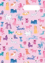 A4 Book Cover - Doodle Dogs 2