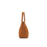 Black Caviar Designs 2 piece suede Top Handle - Tan