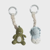 Stroller Toys 2pk - Dinosaurs