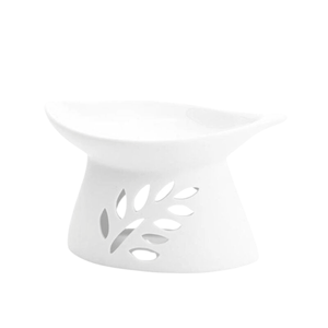 Oil Burner  - Raintree Leaf White