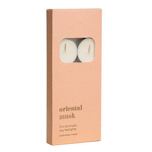 Tealight Candles 10pk - Oriental Musk