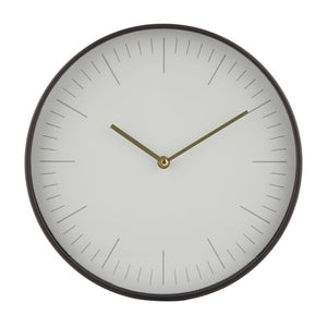 Wall Clock Figaro - Black 30cm