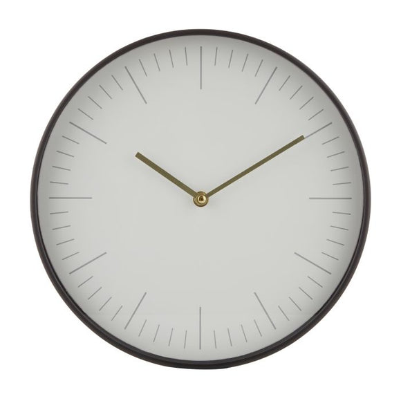 Wall Clock Figaro - Black 30cm