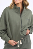 Foxwood Ember Zip Thru - Khaki