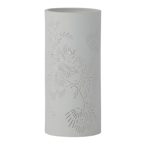Gia Porcelain Table Lamp 10x20cm White