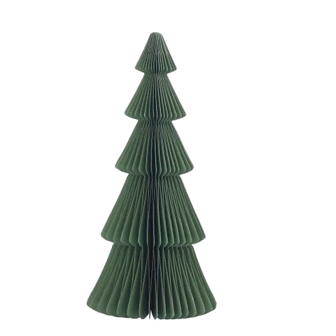 5 tier Tree Paper Decor - Green