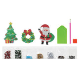 Festive Diamond Art 3pc Kit - Assorted Designs