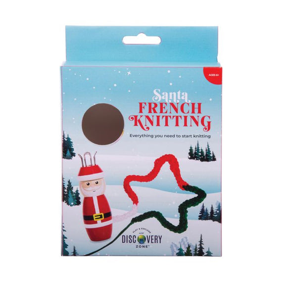 Santa French Knitting Kit