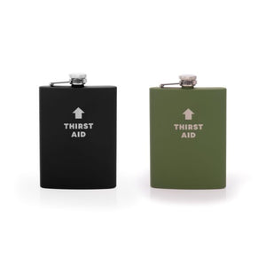 Maverick - Thirst Aid hip Flask Assorted