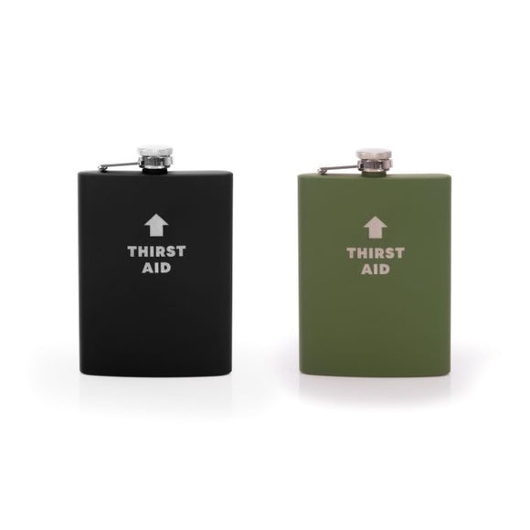 Maverick - Thirst Aid hip Flask Assorted