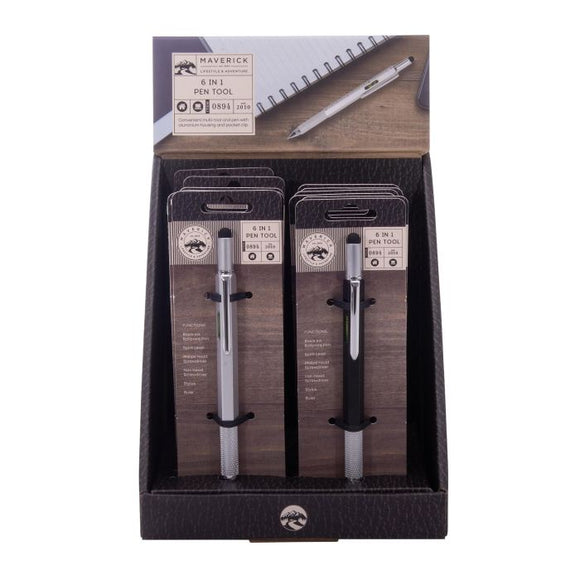 Maverick - 6 in 1 Pen Tool