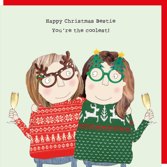 Greeting Card Rosie Made A Thing - Bestie Coolest