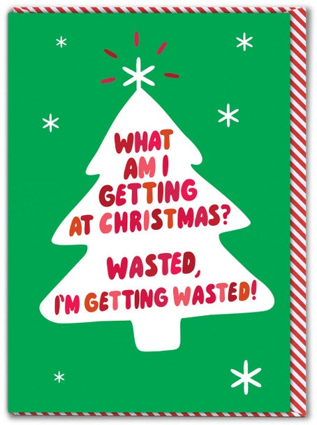 Greeting Card - Wasted Christmas