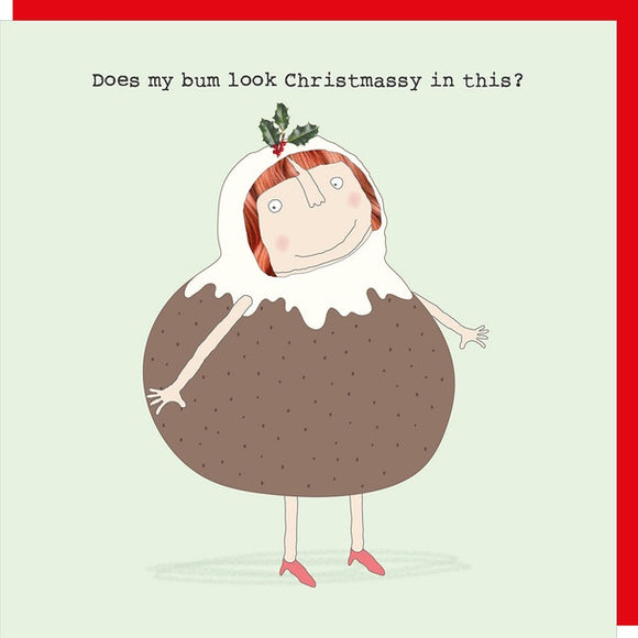 Greeting Card Rosie Made A Thing - Christmassy