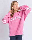Foxwood Interval Crew - B-gum Pink/White